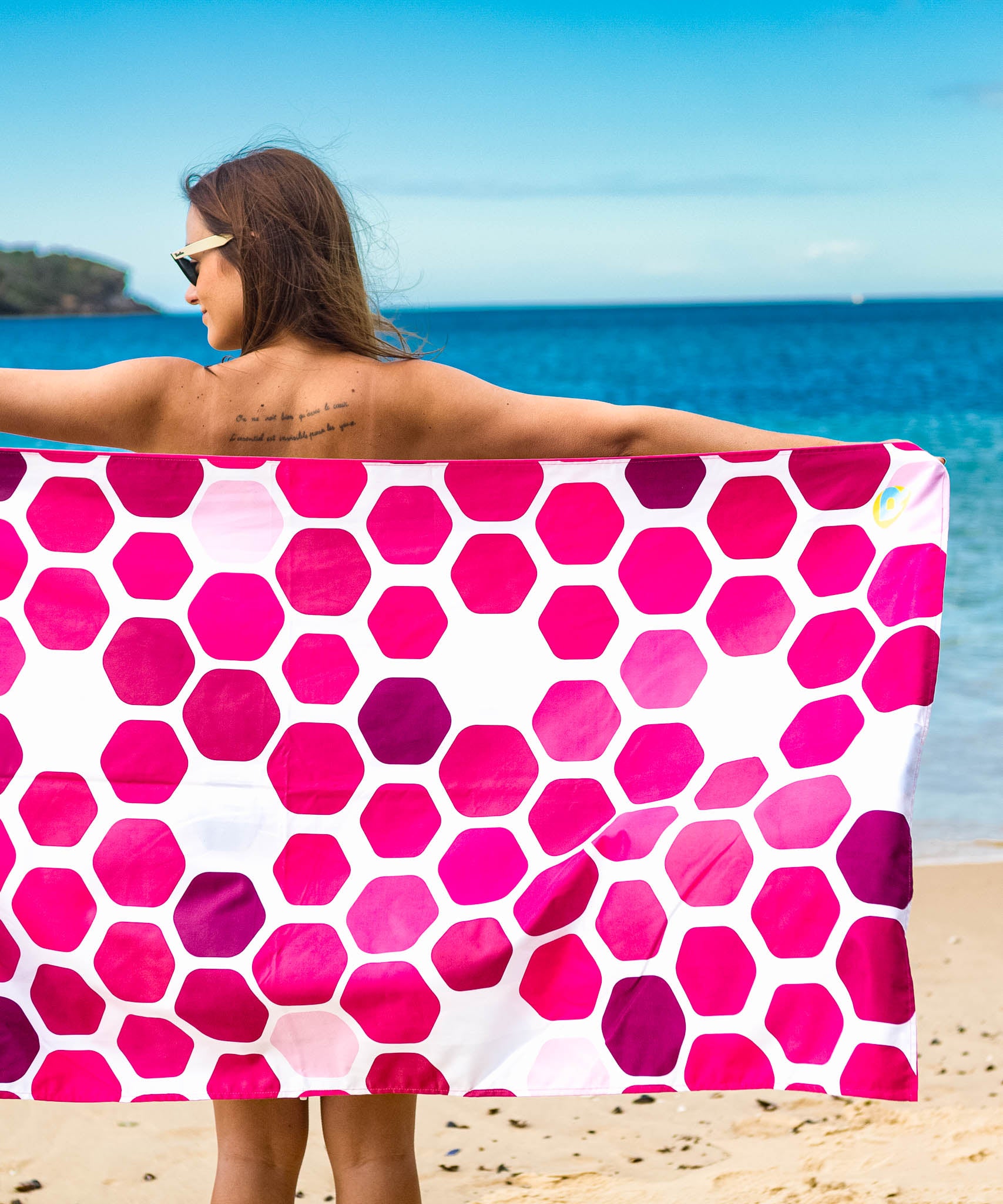 Sand Free Beach Towel - Bossy Girl