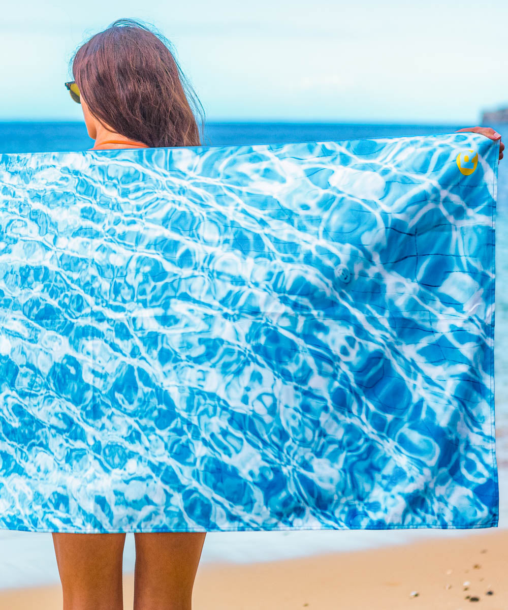 Extra Large Sand Free Beach Towel - The Pool