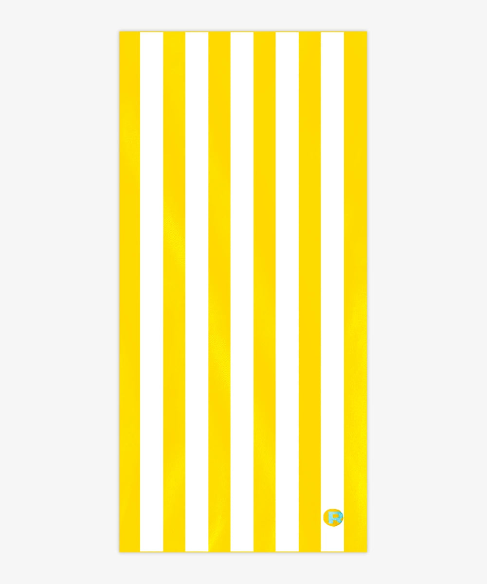 Sand Free Beach Towel - Pineapple Yellow