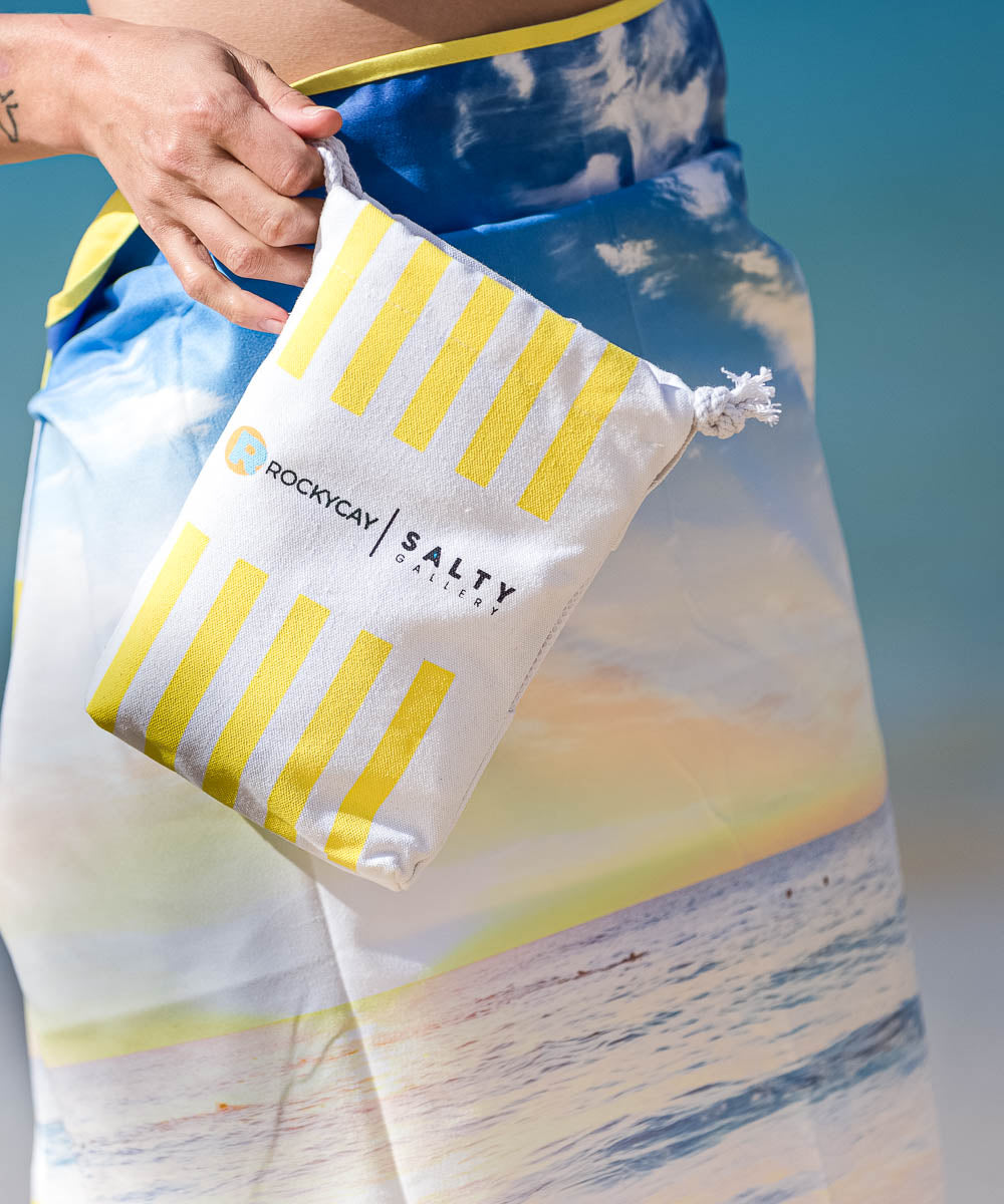 Sand Free Beach Towel - Sunrise Serenity