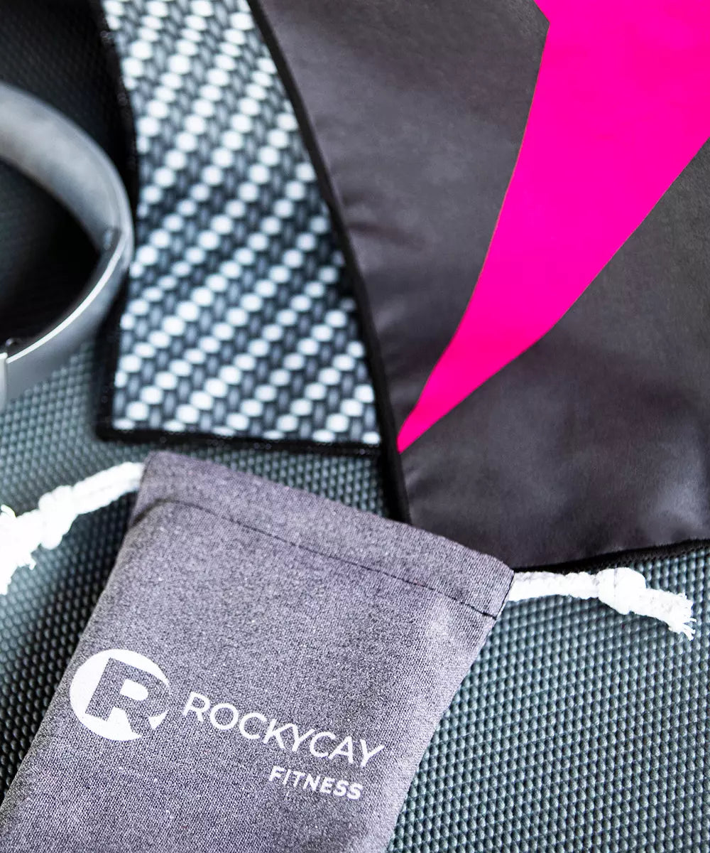 Antibacterial Gym Towel - Power Fuchsia