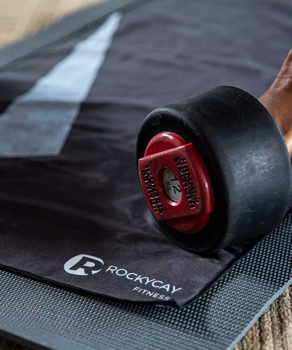 Antibacterial Gym Towel - Power Grey