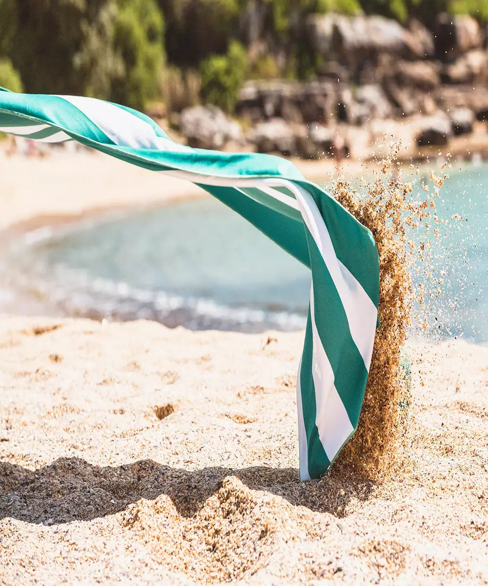 Sand Free Beach Towel - Aqua Green