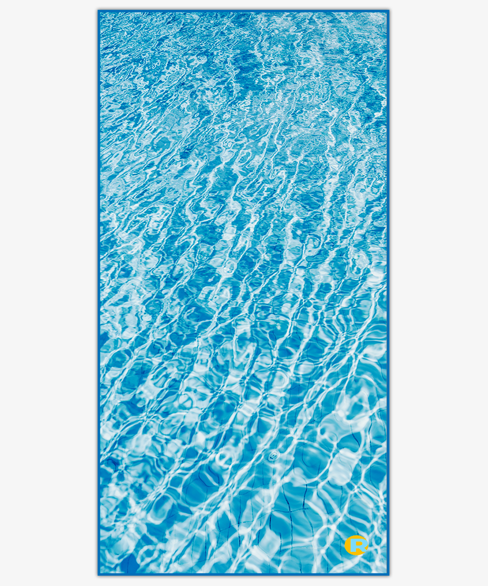 Extra Large Sand Free Beach Towel - The Pool