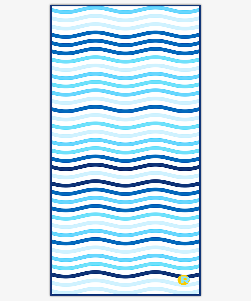 Extra Large Sand Free Beach Towel - The Tides