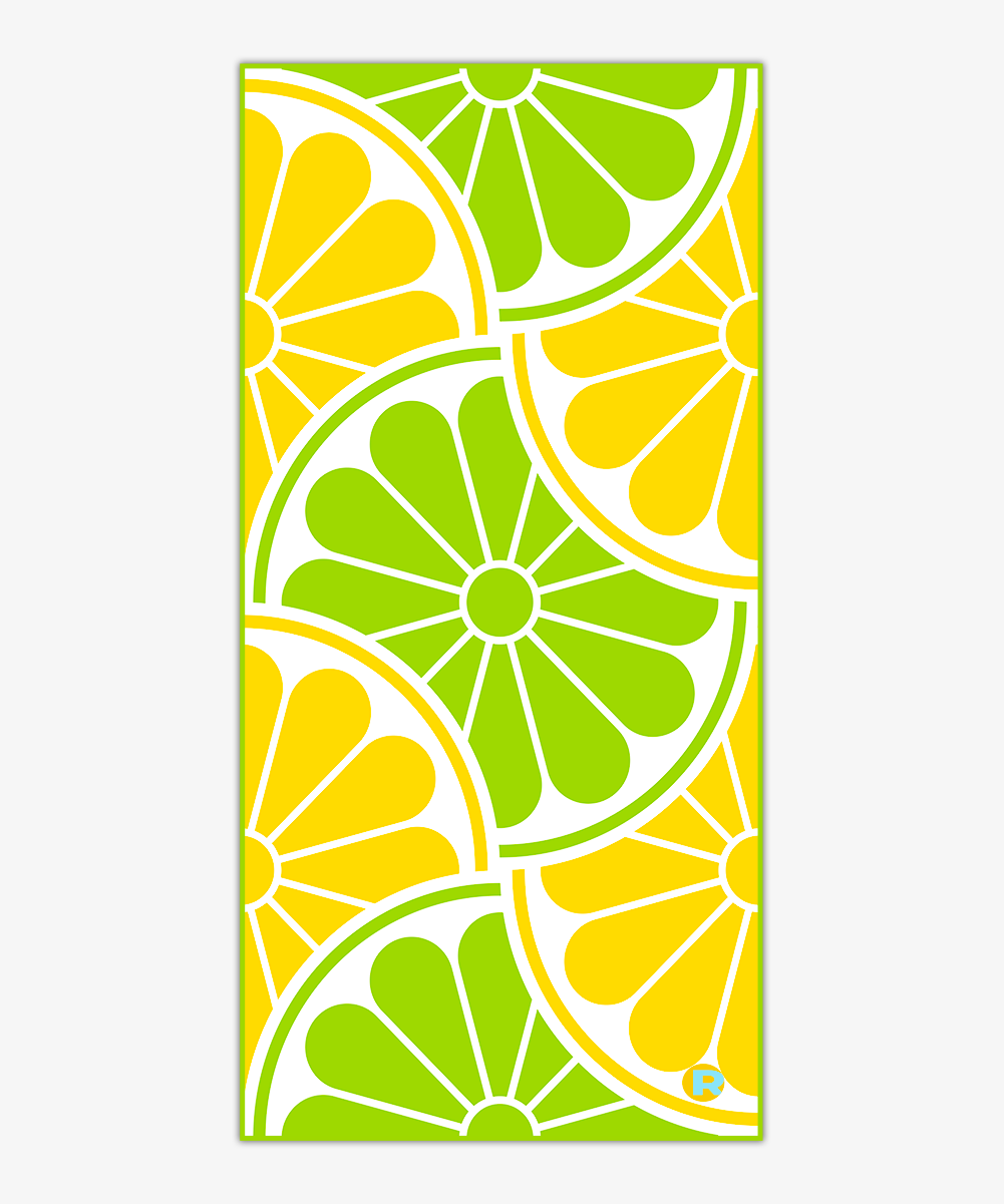 Sand Free Beach Towel - Zesty