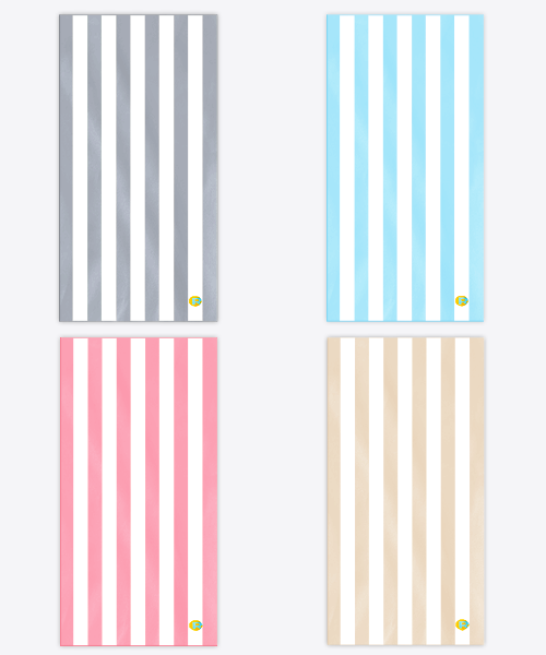 Mainstays cabana stripe beach best sale towel set